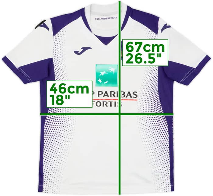 2019-20 Anderlecht Away Shirt - 5/10 - (XS)
