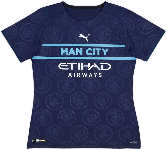 2021-22 Manchester City Authentic Third Shirt De Bruyne #17 - 8/10 - (Women's S)
