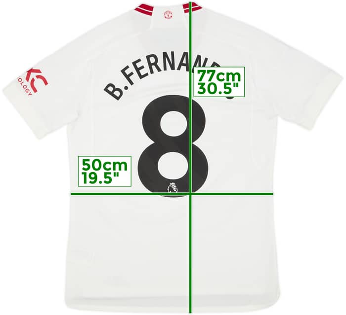 2023-24 Manchester United Third Shirt B.Fernandes #8 - 8/10 - (M)