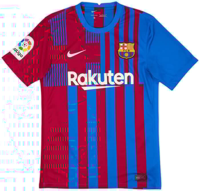 2021-22 Barcelona Home Shirt Pedri #16 - 9/10 - (S)
