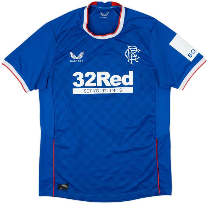 2022-23 Rangers Home Shirt - 8/10 - (L)