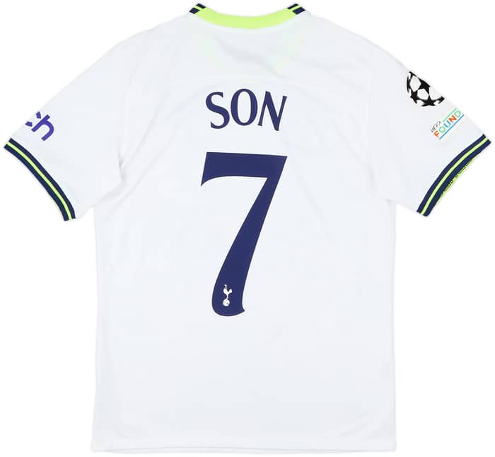 2022-23 Tottenham Home Shirt Son #7 - 8/10 - (S)