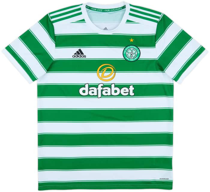 2021-22 Celtic Home Shirt - 10/10 - (L)