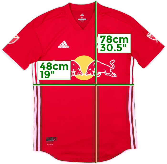 2018-19 New York Red Bulls Authentic Away Shirt - 8/10 - (M)