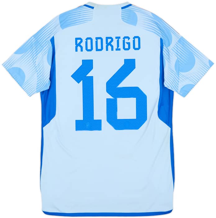 2022-23 Spain Away Shirt Rodrigo #16 - 7/10 - (M)