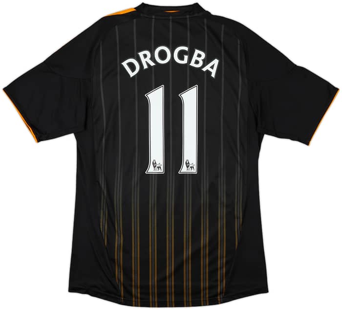 2010-11 Chelsea Away Shirt Drogba #11 - 8/10 - (M)