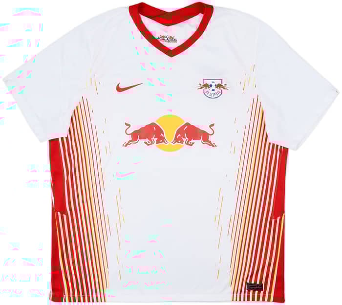2020-21 RB Leipzig Home Shirt - 8/10 - (XXL)