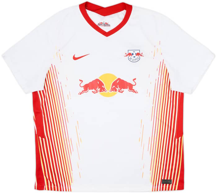 2020-21 RB Leipzig Home Shirt - 6/10 - (XXL)
