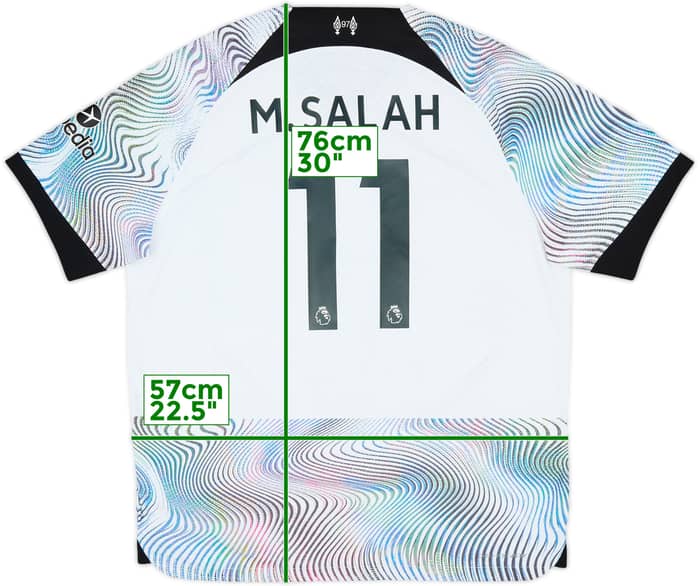 2022-23 Liverpool Authentic Away Shirt M.Salah #11 - 8/10 - (XL)