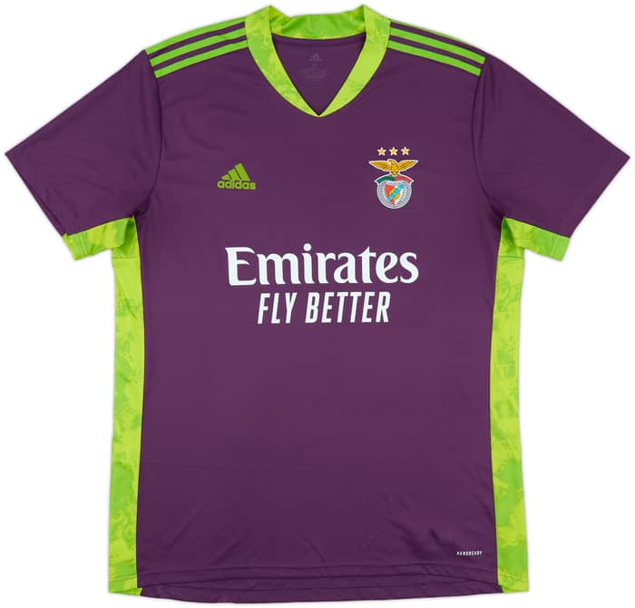 2020-21 Benfica GK S/S Shirt - 10/10 - (XL)
