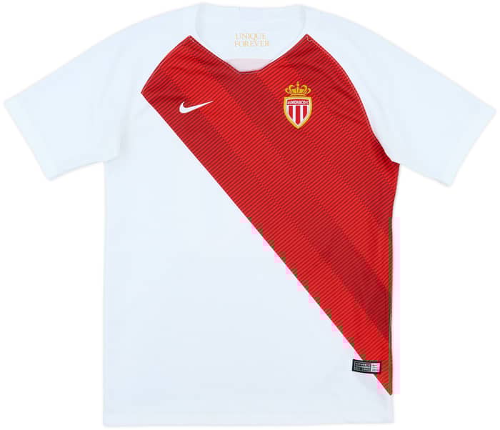 2018-19 Monaco Home Shirt Mbappe #10 - 7/10 - (XL.Boys)