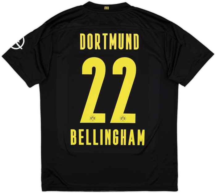 2020-21 Dortmund Away Shirt Bellingham #22 - 8/10 - (L)