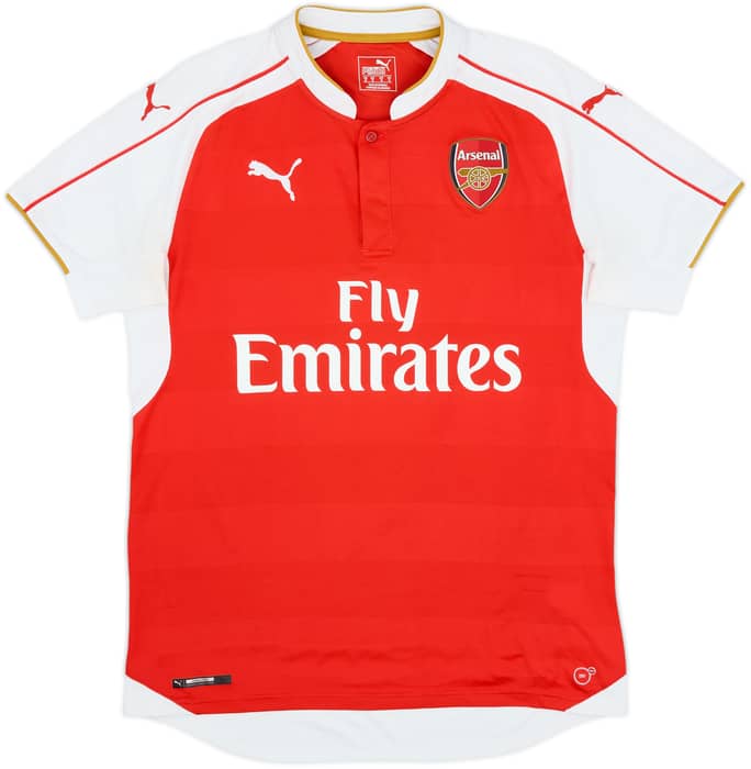 2015-16 Arsenal Home Shirt Arteta #8 - 8/10 - (M)