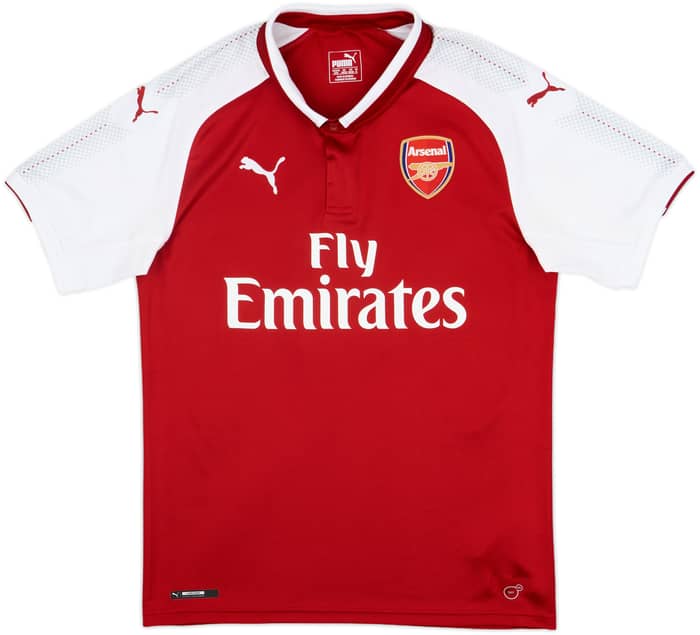 2017-18 Arsenal Home Shirt Ramsey #8 - 10/10 - (M)