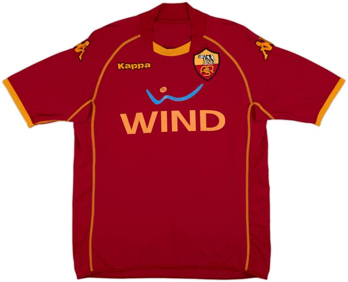 2008-09 Roma Home Shirt Totti #10 - 6/10 - (L)