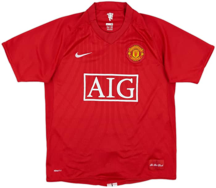 2007-09 Manchester United Home Shirt Ronaldo #7 - 5/10 - (M)