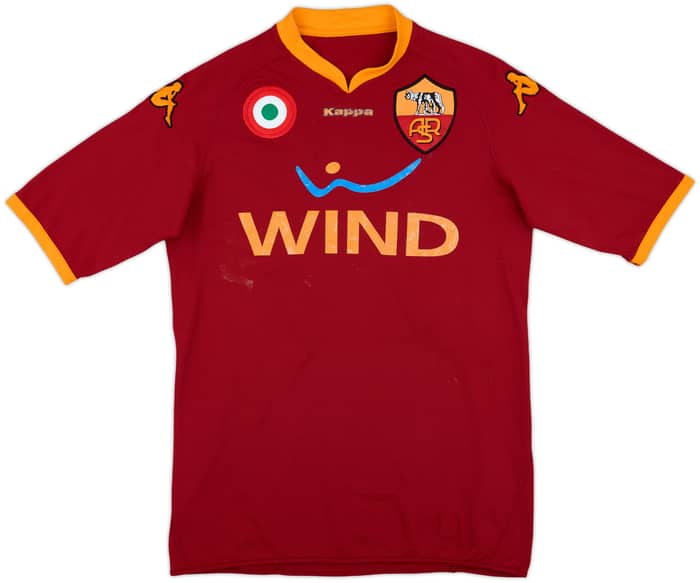 2007-08 Roma Home Shirt Cassetti #77 - 6/10 - (L)