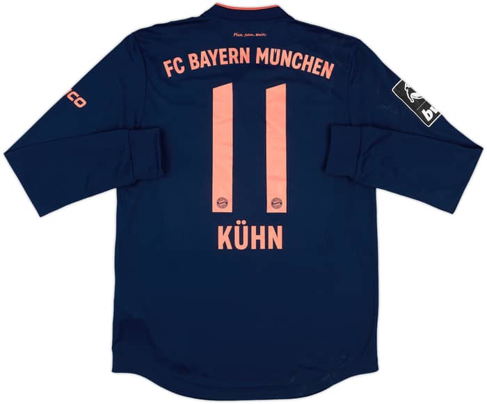 2019-20 Bayern Munich II Match Issue Third L/S Shirt Kuhn #11