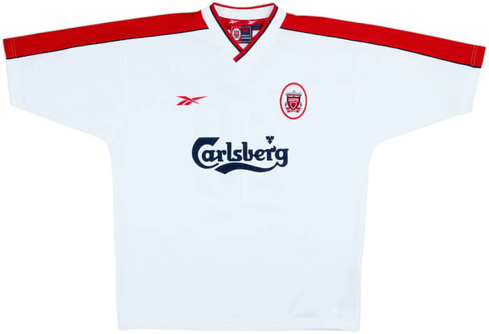 1998-99 Liverpool Away Shirt Gerrard #28 - 6/10 - (L)