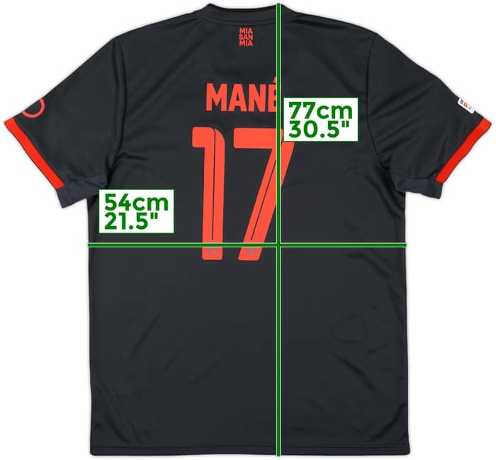 2022-23 Bayern Munich Third Shirt Mane #17 - 9/10 - (L)