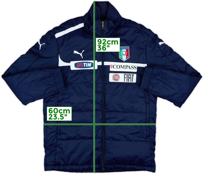2012-13 Italy Player Issue Puma Padded Bench Coat - 8/10 - (M)