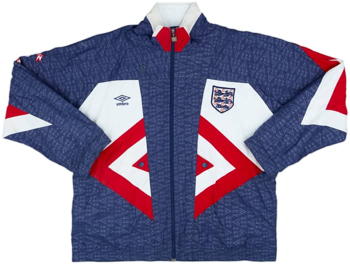 1990-92 England Umbro Jacket - 7/10 - (XL)