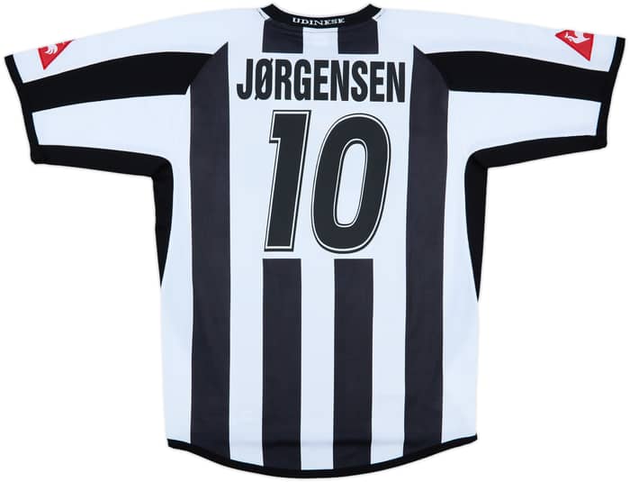 2003-04 Udinese Home Shirt Jorgensen #10 - 8/10 - (XL)