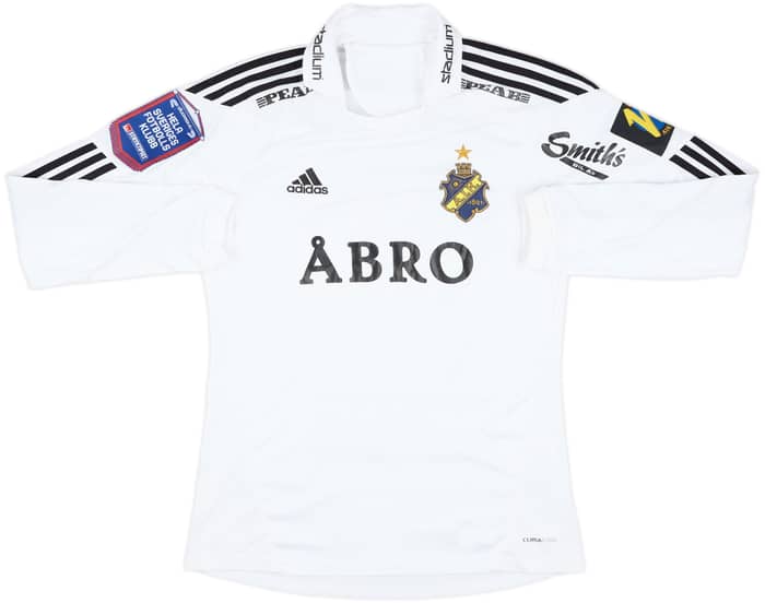2010 AIK Stockholm Match Issue Away L/S Shirt #9