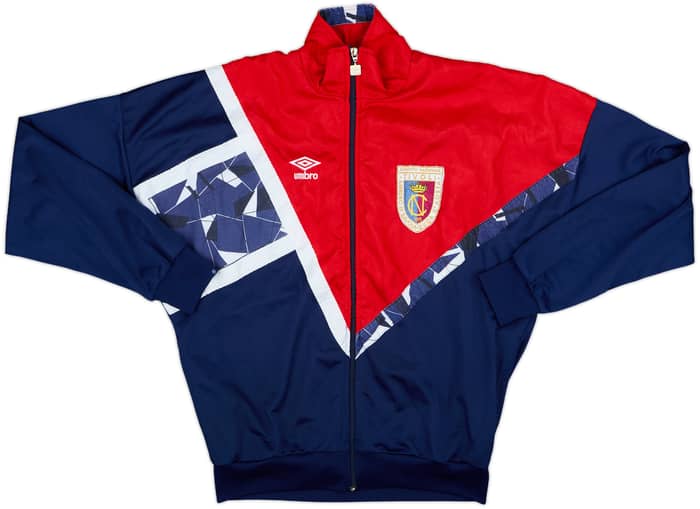 1990s Umbro Template Track Jacket (Convitto Nazionale) - 6/10 - (M)