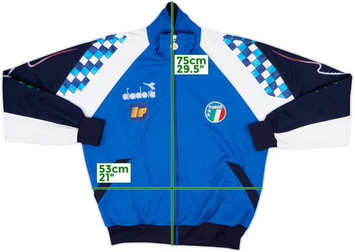 1990 Italy Diadora Track Jacket - 10/10 - (L)