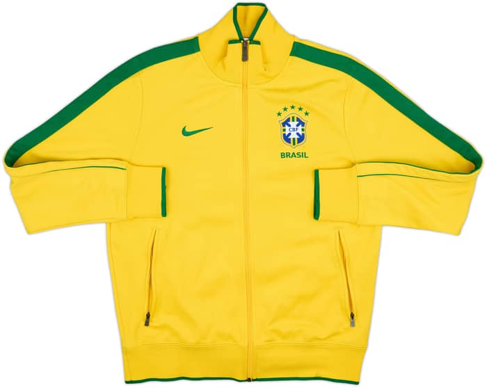2011-12 Brazil Nike Track Jacket - 6/10 - (M)