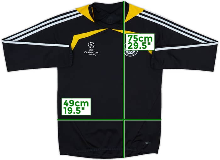 2008-09 Chelsea adidas CL Sweat Top - 8/10 - (S)