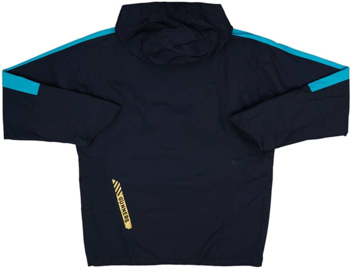 2015-16 Arsenal Puma Hooded Rain Jacket - 8/10 - (L)