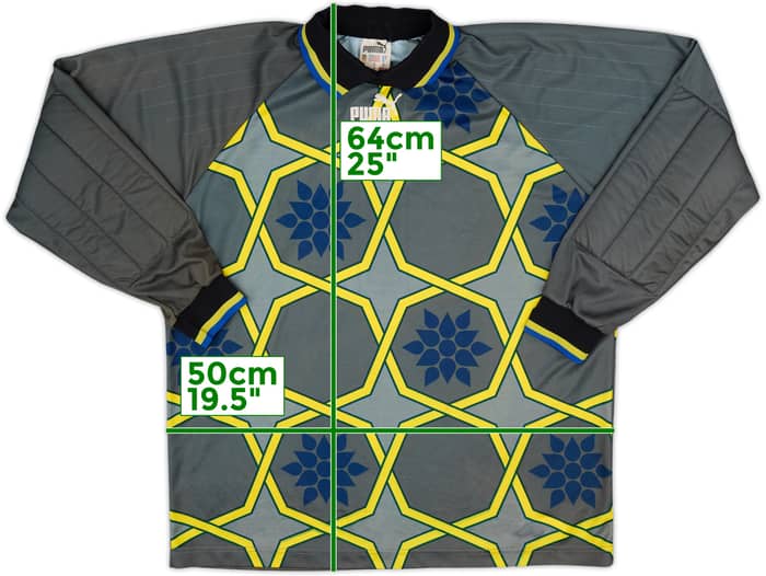 1996-97 Umbro GK Template Shirt (Parma) #1 - 9/10 - (S)