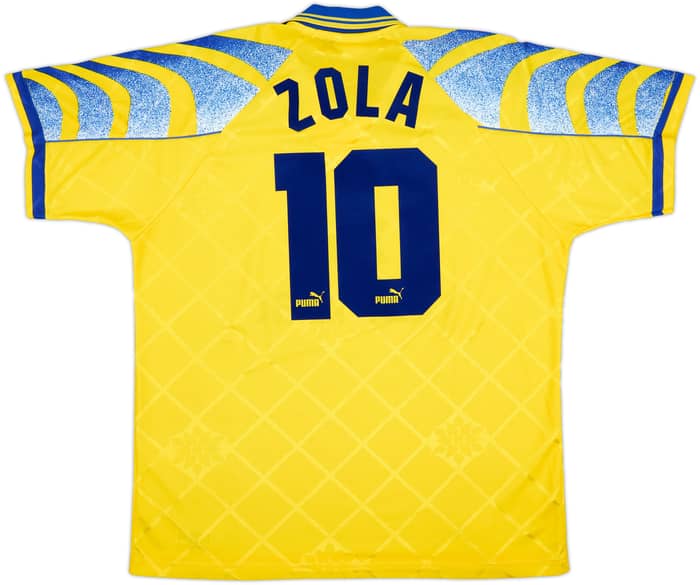 1995-96 Parma Third Shirt Zola #10 - 8/10 - (XL)