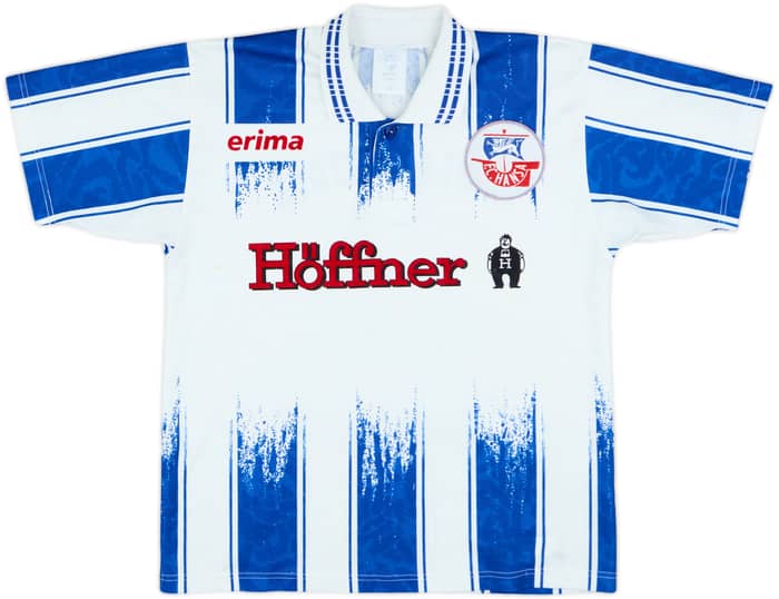 1995-96 Hansa Rostock Home Shirt Beinlich #22 - 7/10 - (XS)