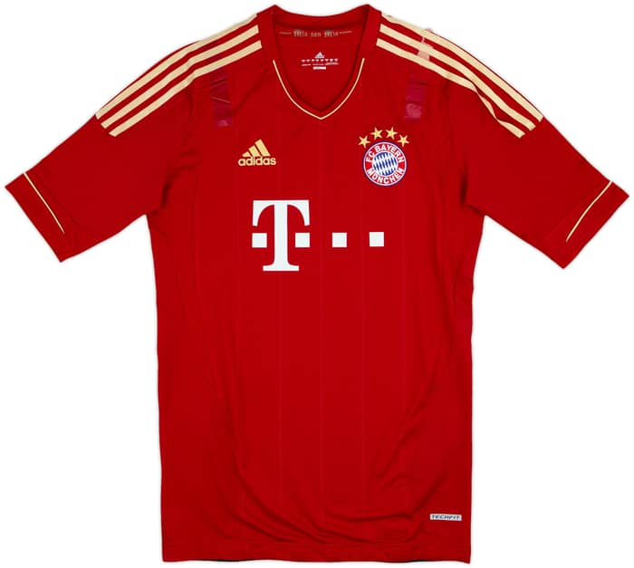 2011-13 Bayern Munich Player Issue TechFit Home Shirt - 4/10 - (L)