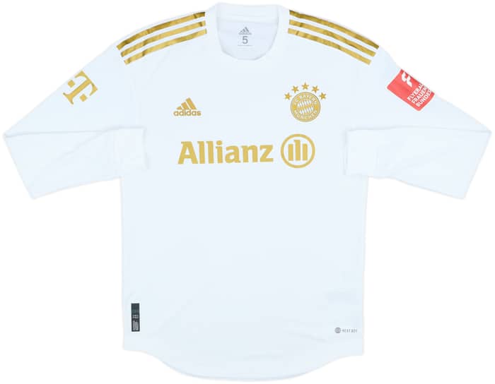 2022-23 Bayern Munich Womens Player Issue Away L/S Shirt - 9/10 - (S/M)