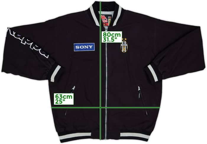 1995-96 Juventus Kappa Bomber Jacket - 8/10 - (XL)