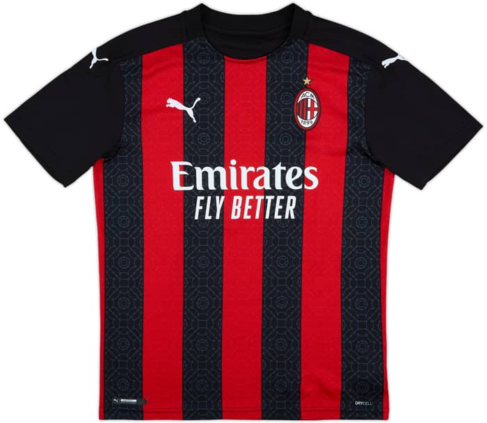 2020-21 AC Milan Home Shirt #24 - 10/10 - (M)