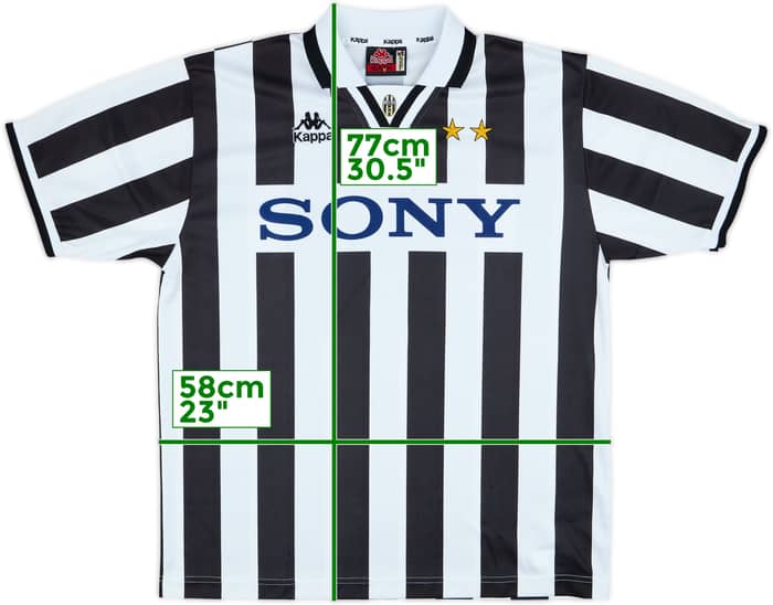 1995-97 Juventus Home Shirt - 6/10 - (XL)