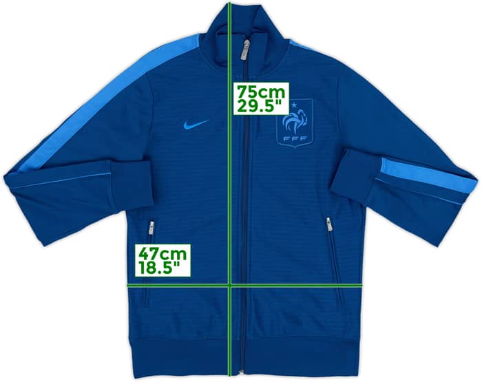 2012-13 France Nike Track Jacket - 8/10 - (M)
