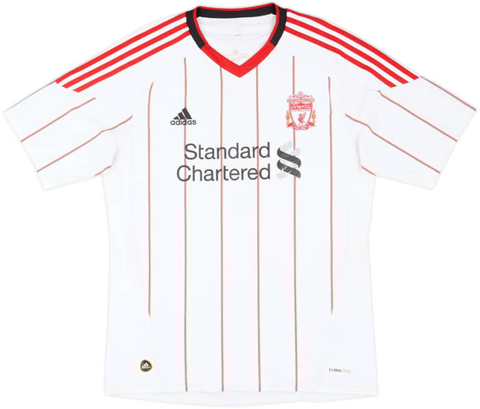 2010-11 Liverpool Away Shirt Gerrard #8 - 5/10 - (L)