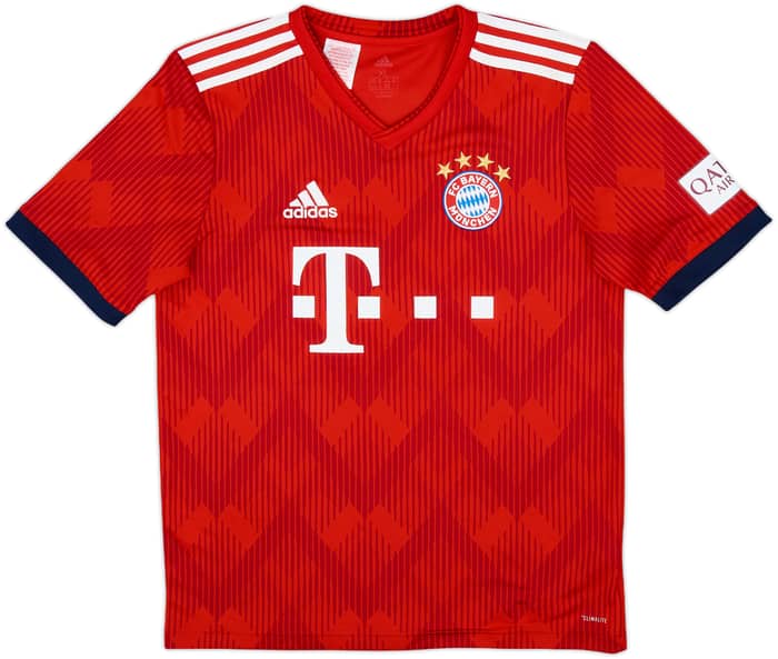 2018-19 Bayern Munich Home Shirt - 9/10 - (XL.Boys)