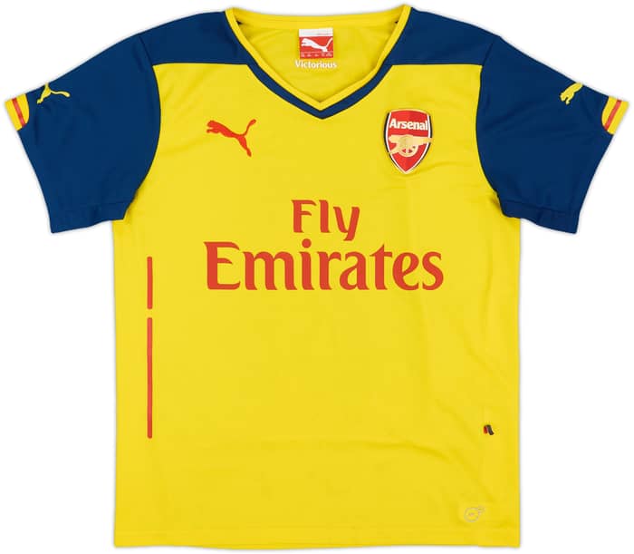 2014-15 Arsenal Away Shirt Ozil #11 - 5/10 - (XL.Boys)