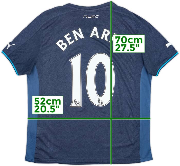 2013-14 Newcastle Away Shirt Ben Arfa #10 - 5/10 - (Women's M)