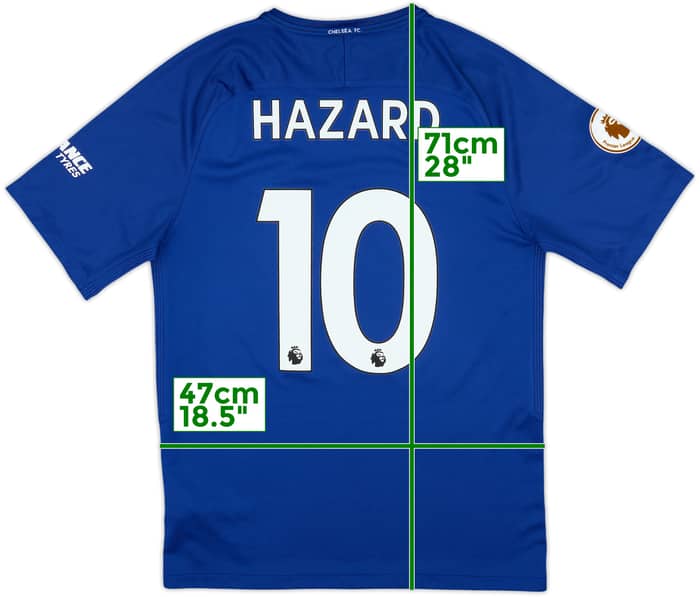 2017-18 Chelsea Home Shirt Hazard #10 - 8/10 - (M)