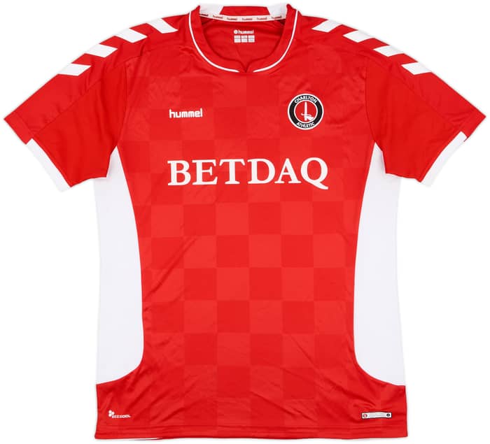 2018-19 Charlton Home Shirt - 8/10 - (XL)