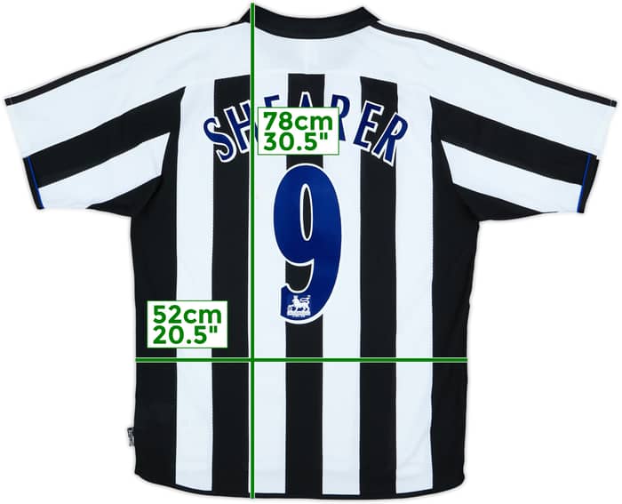 2003-05 Newcastle Home Shirt Shearer #9 - 5/10 - (M)