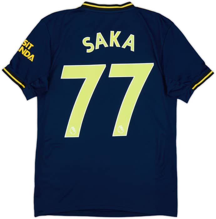 2019-20 Arsenal Third Shirt Saka #77 - 8/10 - (XS)